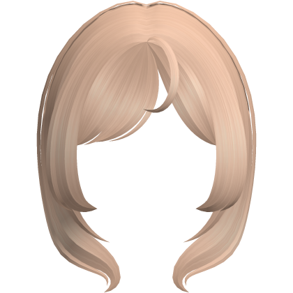 Girly Long Wavy Dolly Blonde Bangs Roblox item