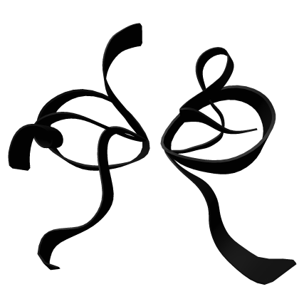 Black Bow Wings Roblox item