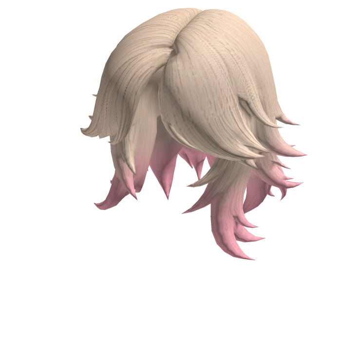 Anime Blonde Hair With Pink Streak