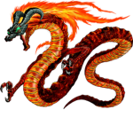 RED - DRAGON - KARATE