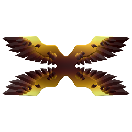 Bronzed Multi Angel Facial Wing Crest Roblox item