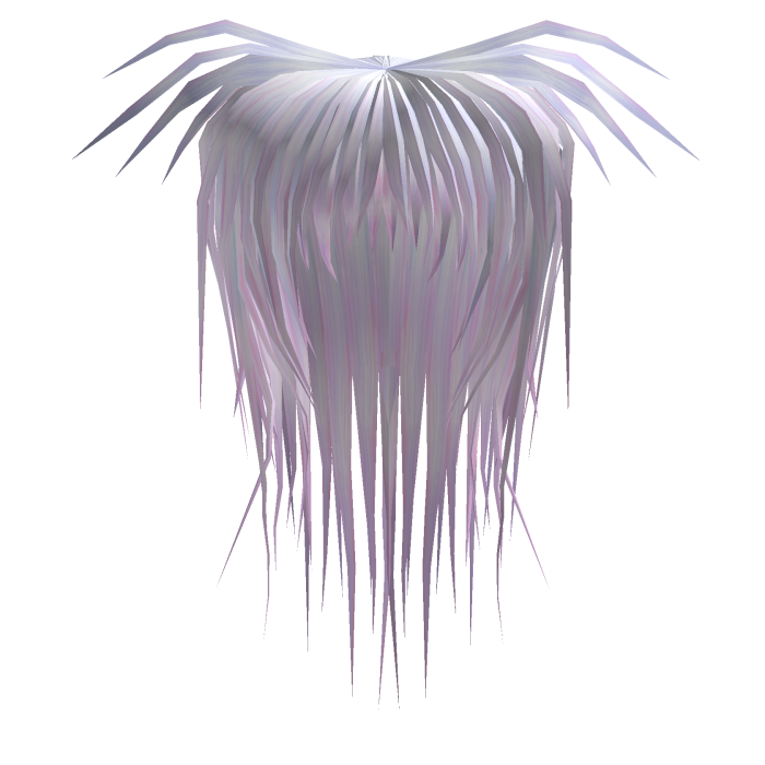 spiky pastel moe hair w pigtails