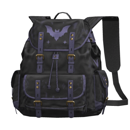 Midnight Bat Halloween Tactical Backpack Roblox item