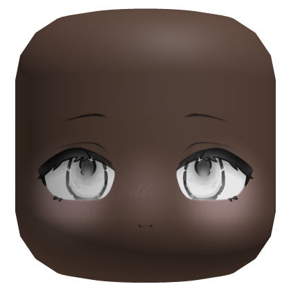 Calm Relaxed Chibi Face w Blush