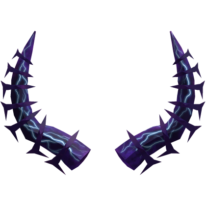 Glowing Storm Horns Roblox item