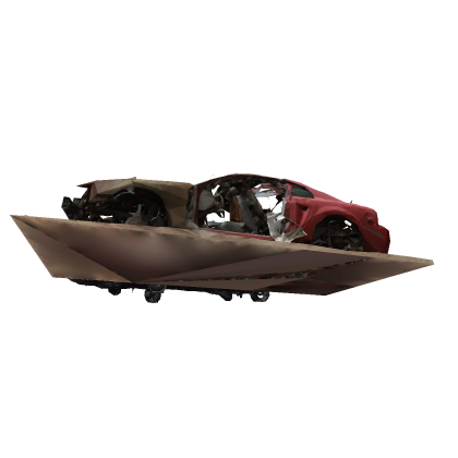 ######### Minivan Burned Sports Car