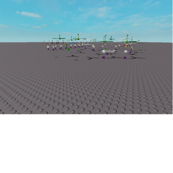 ventiladores de techo en el aire