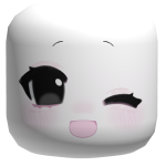 Kawaii Face Mask (White)