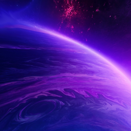 CakeUp Night Sky Galaxy Planets
