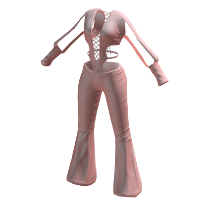 aprelle Y2k Long Sleeved Bodysuit Blush