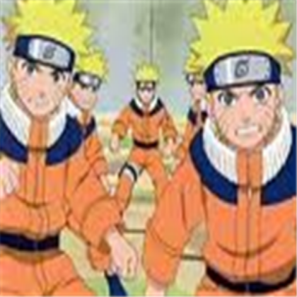 naruto in shadow clone jutsu Roblox decal