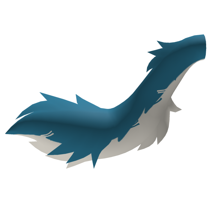 Blue Wolf Tail