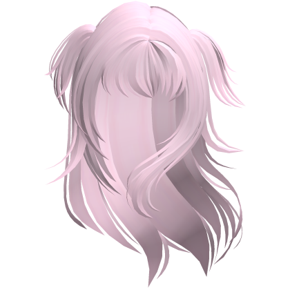 Misa Flowy Anime Pigtails Light Pink