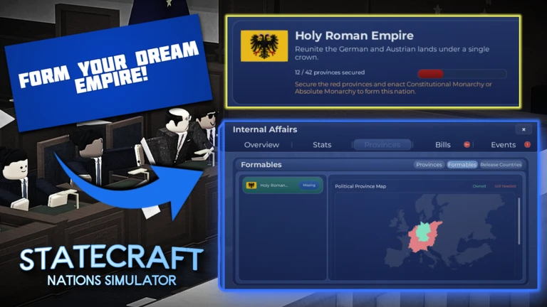 Statecraft: Nations Political Simulator | Game Servers - Rolimon's