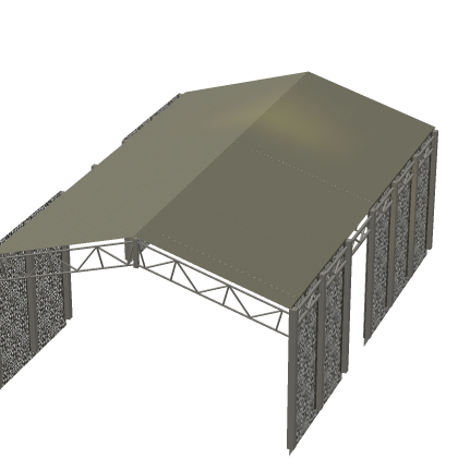 Military Vehicle Storage Barracks Base Vehicles mi