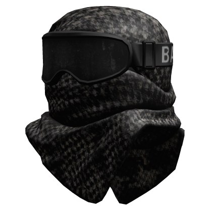 Shamagh Headscarf w/ Trendy Ski Goggles (black)