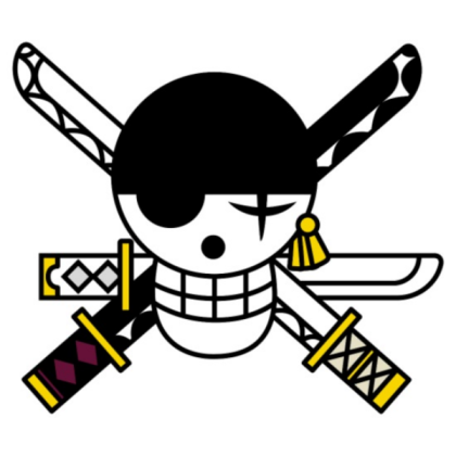 one-piece-zoro-logo-kids-t-shirt Roblox decal