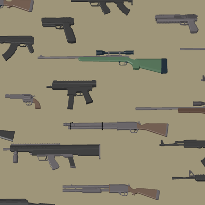 Low Poly Gun Pack
