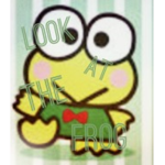 Look at the frog