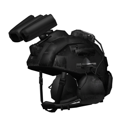 Black Fast Military Helmet Kit