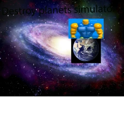 Destroy Planets simulator! icon