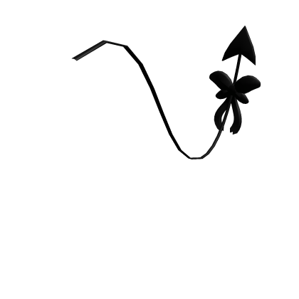 Black Fashionable Imp Tail
