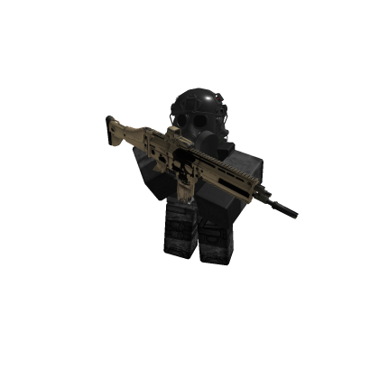NPC Enemy Black Soldier