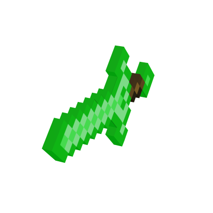 8-bit Green Sword [Hand] thumbnail