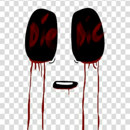 Horror face Roblox decal