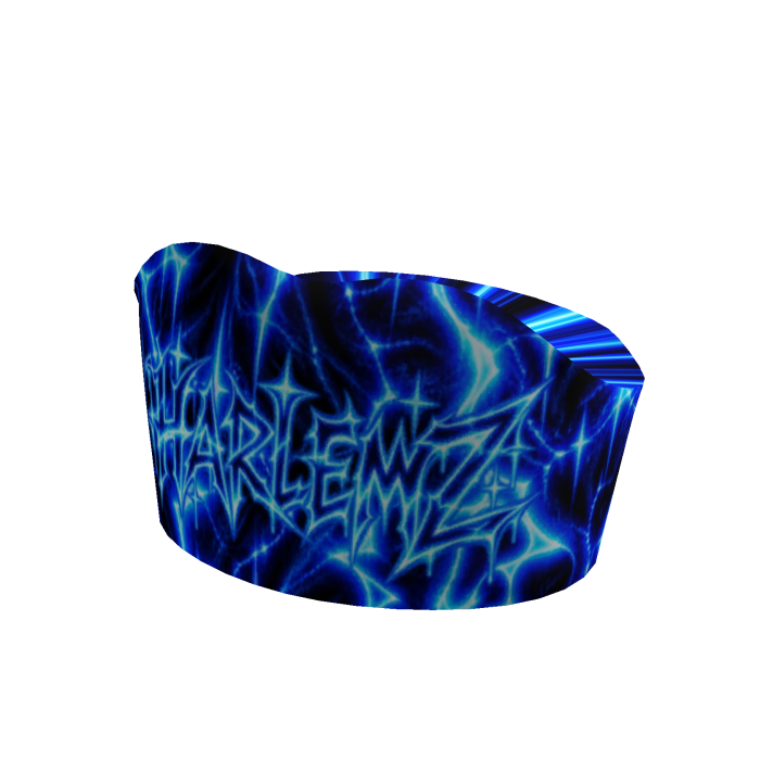 Shirt Half neon blue