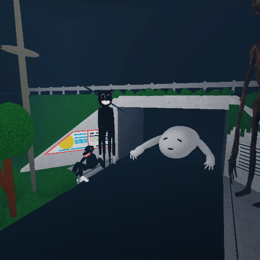 Survive Cartoon Cat!!! (Backrooms Invasion Update)