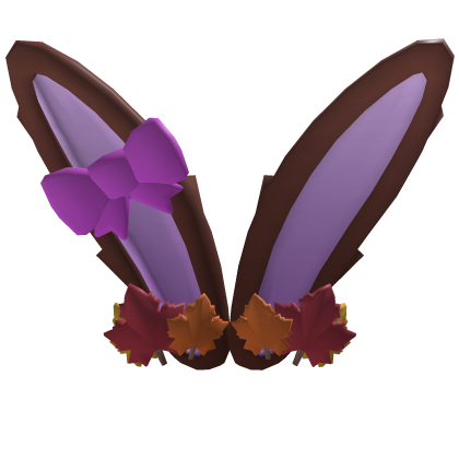 [🍁} Fall Bunny Ears Brown