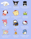 Team sanrio!!!
