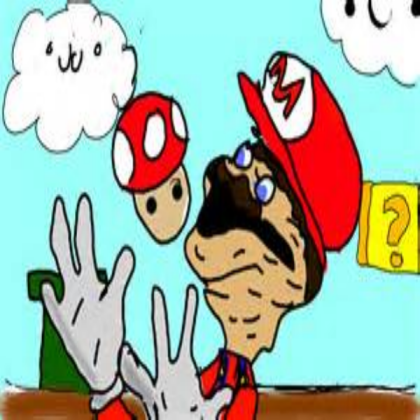 MLG MARIO Roblox decal