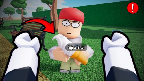 Steal Ice Cream from Kids! 🍦
