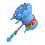The Roblox Event Crew Christmas Hammer 2023