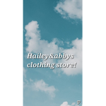 ~ Abby&Hailey's clothing store ~