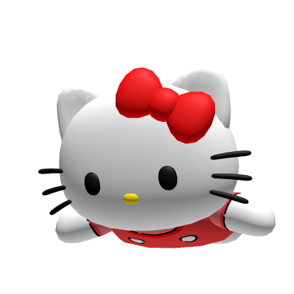 Red Kitty On Head Roblox item