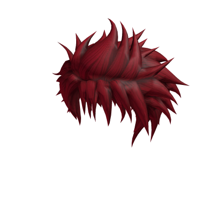 Anime Stylish Half Spiky Cut Red
