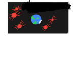 spiders in space