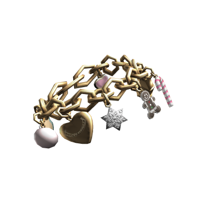 Vintage Festive Couture Bracelet | Gold thumbnail