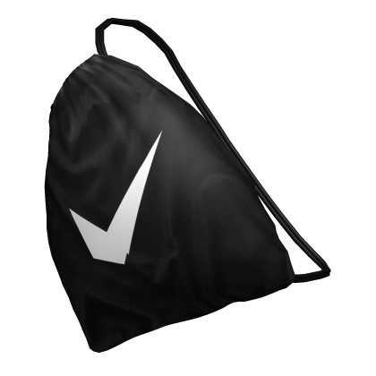White Check Drawstring Bag 3.0 Roblox item