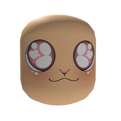 Bunny Face Mask || Pink Variant || Light Tone Roblox item