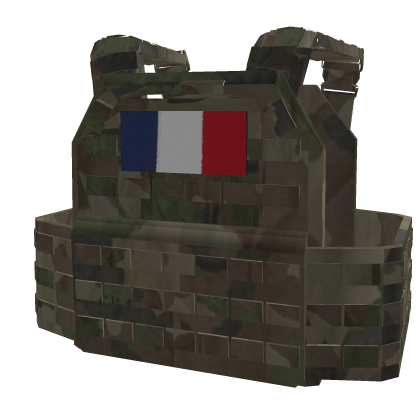 French Army Military Vest Roblox item