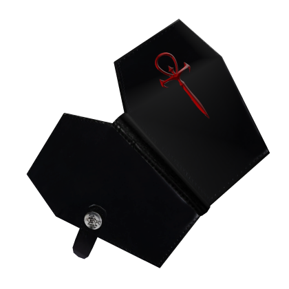 . ..🖤 coffin wallet in mouth