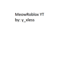 Meow RobloxYT