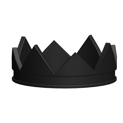 black crown Roblox item