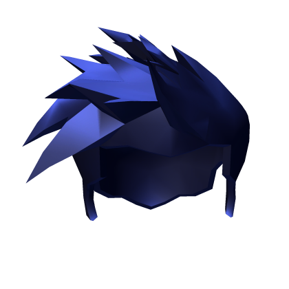 Beautiful Midnight Blue Hair