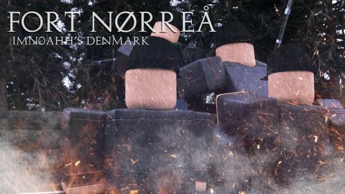Fort Nørreå, 1890