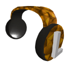 Golden Headphones PBR